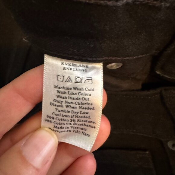 NWT Everlane Mid-Rise Skinny Black Jeans, Size 30R - Picture 4 of 8